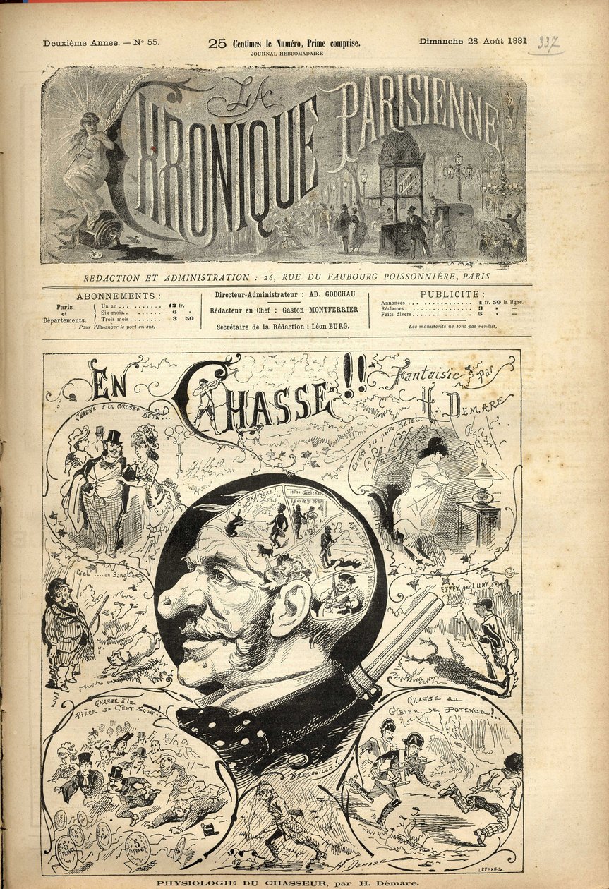 Chronique parisienne - Henri Demare
