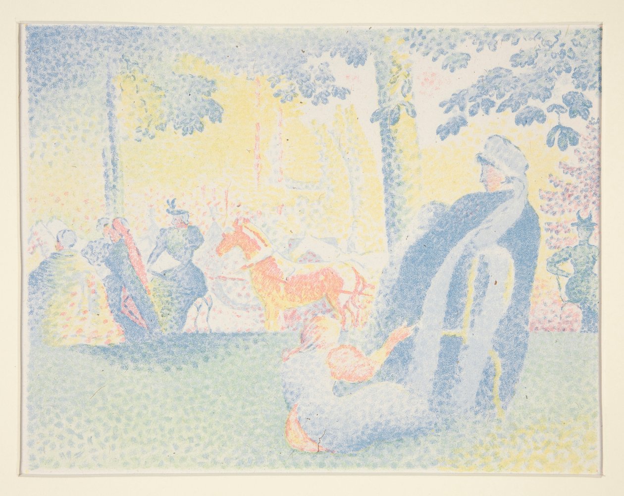 Champs-Élysées - Henri Edmond Cross
