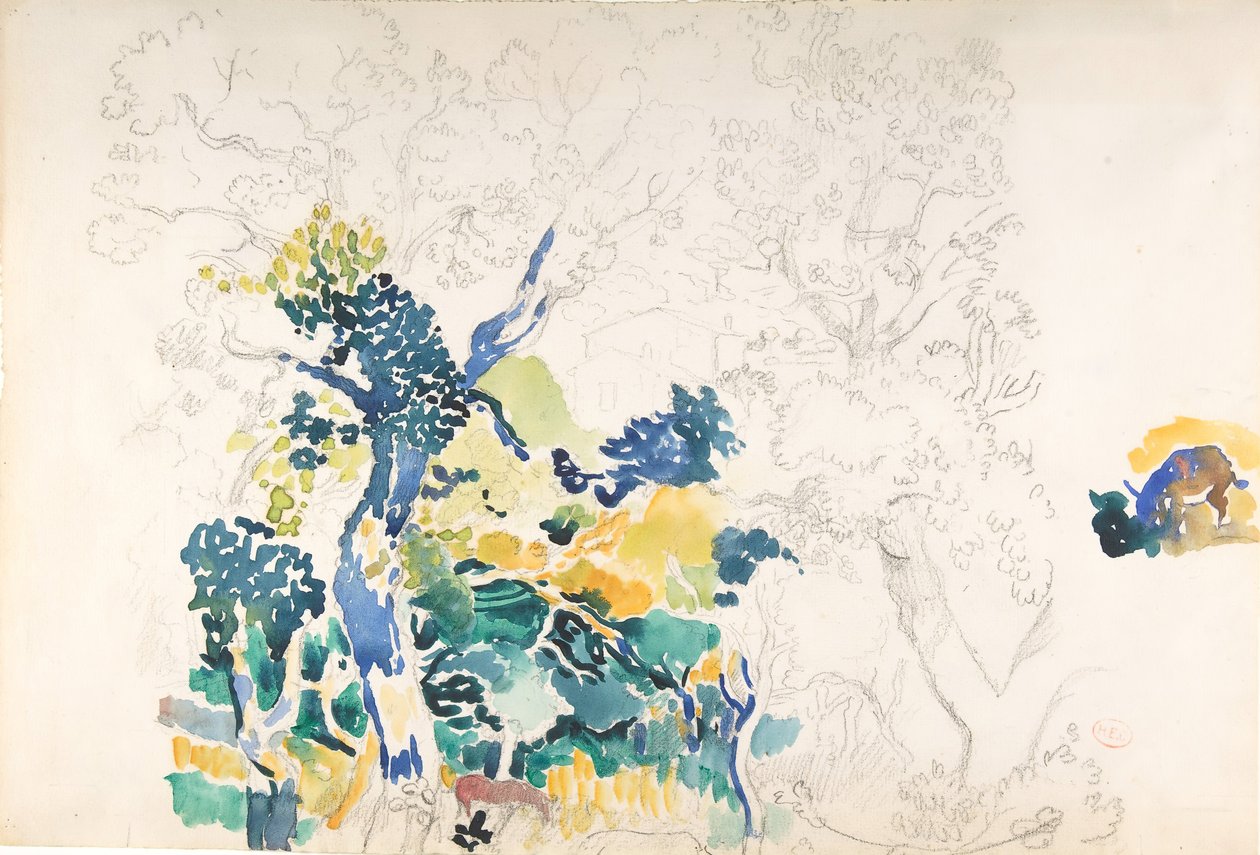 Paysage - Henri Edmond Cross