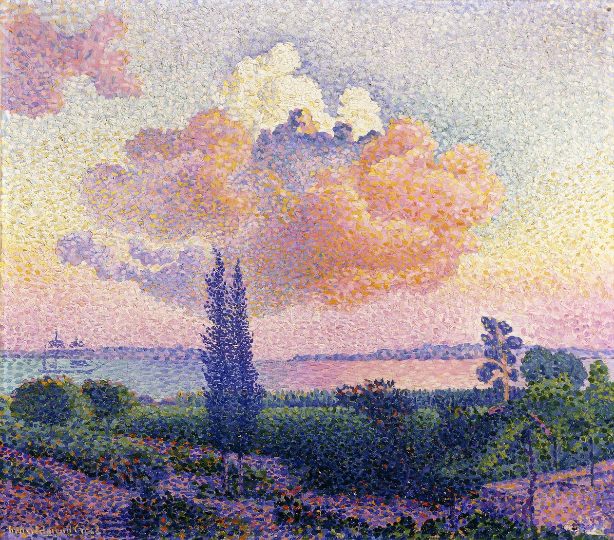 Nuages roses - Henri Edmond Cross