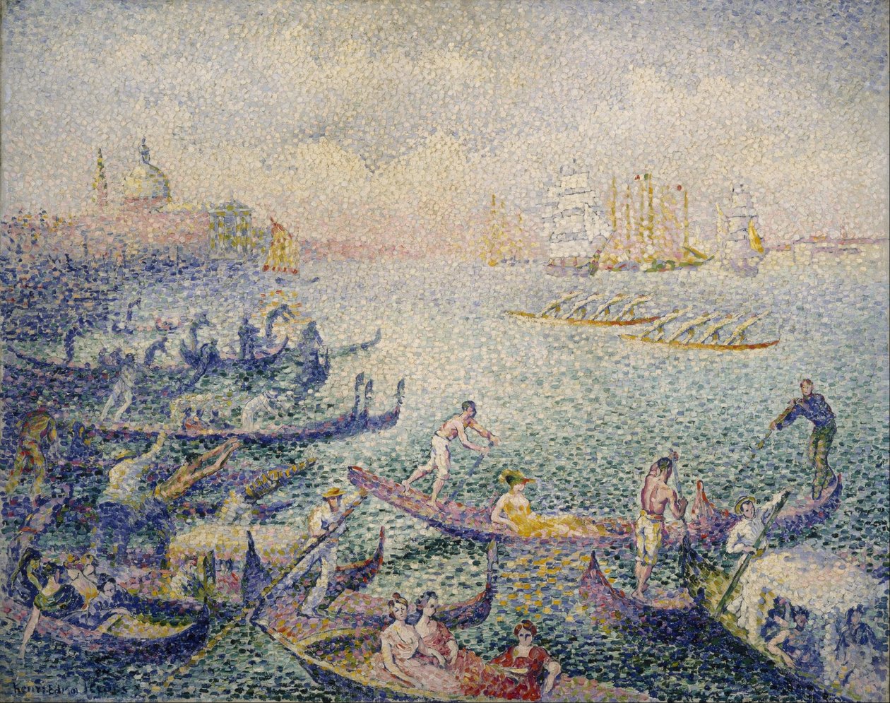 Régate à Venise - Henri Edmond Cross
