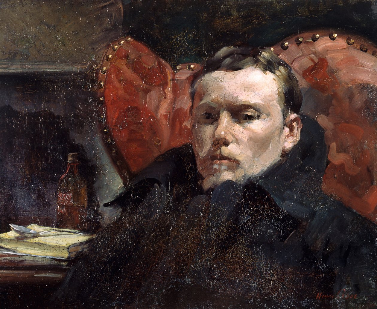 Autoportrait, c. 1883-1885 - Henri Edmond Cross