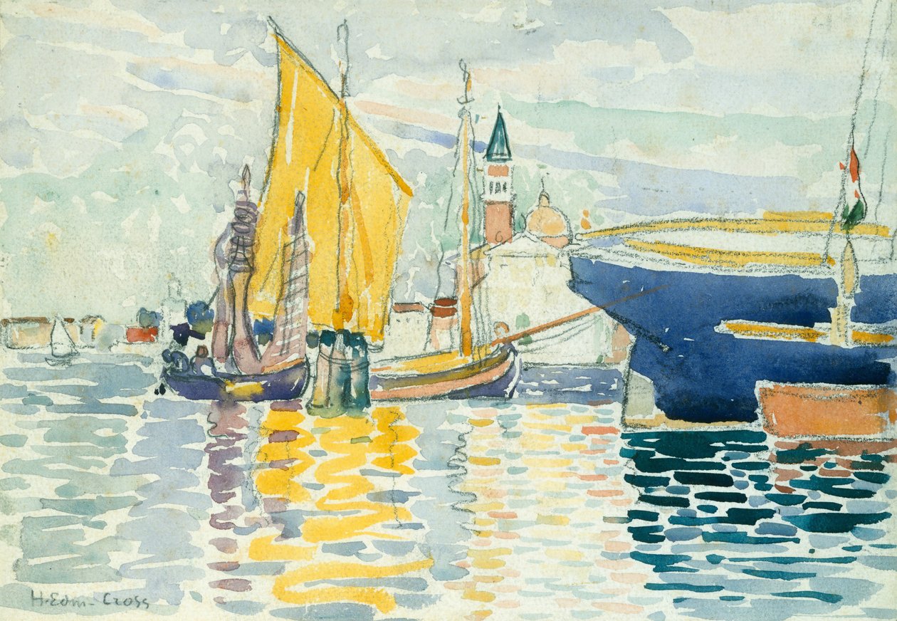 Venise - La Giudecca, 1903 - Henri Edmond Cross