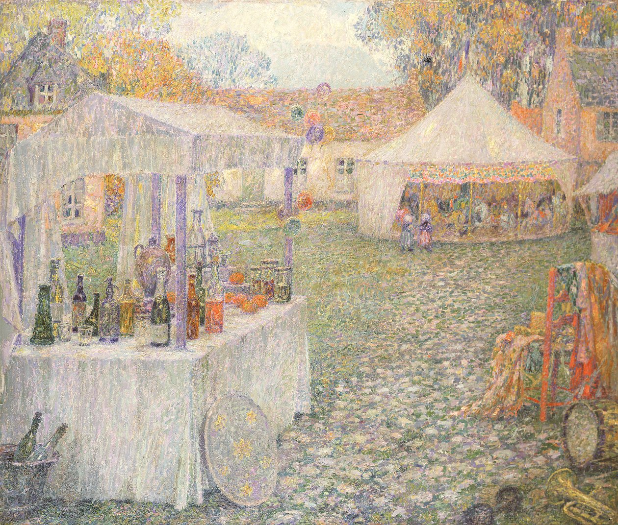 Les Stands - Henri Eugene Augustin Le Sidaner