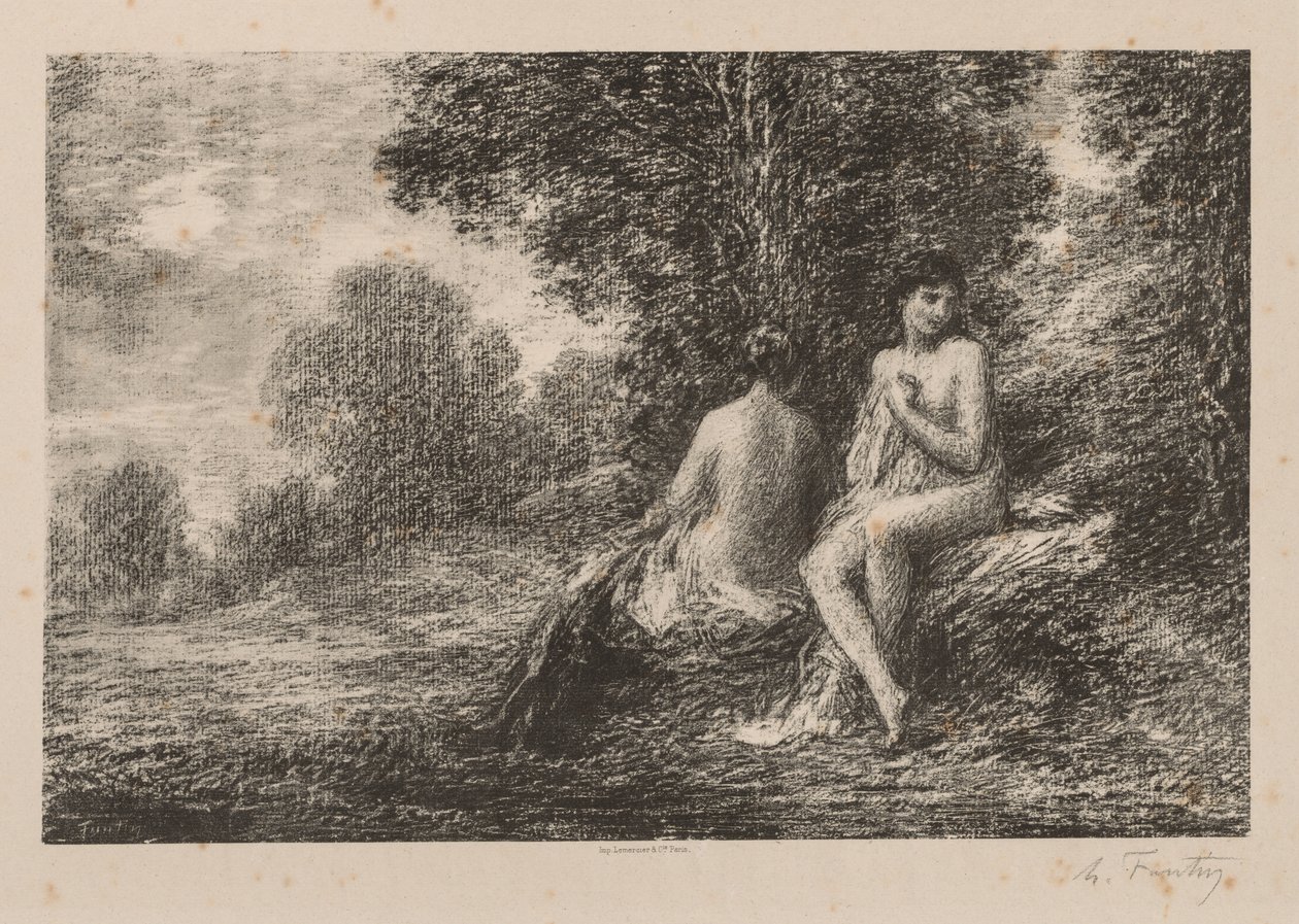 Baigneurs - Ignace Henri Jean Fantin Latour