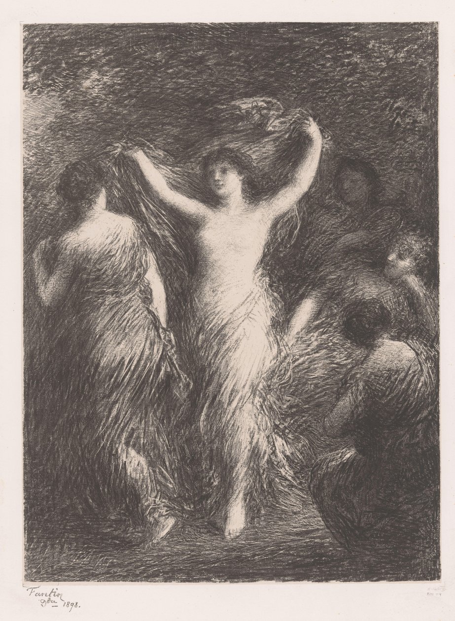 Femmes dansant et regardant
Danses - Ignace Henri Jean Fantin Latour