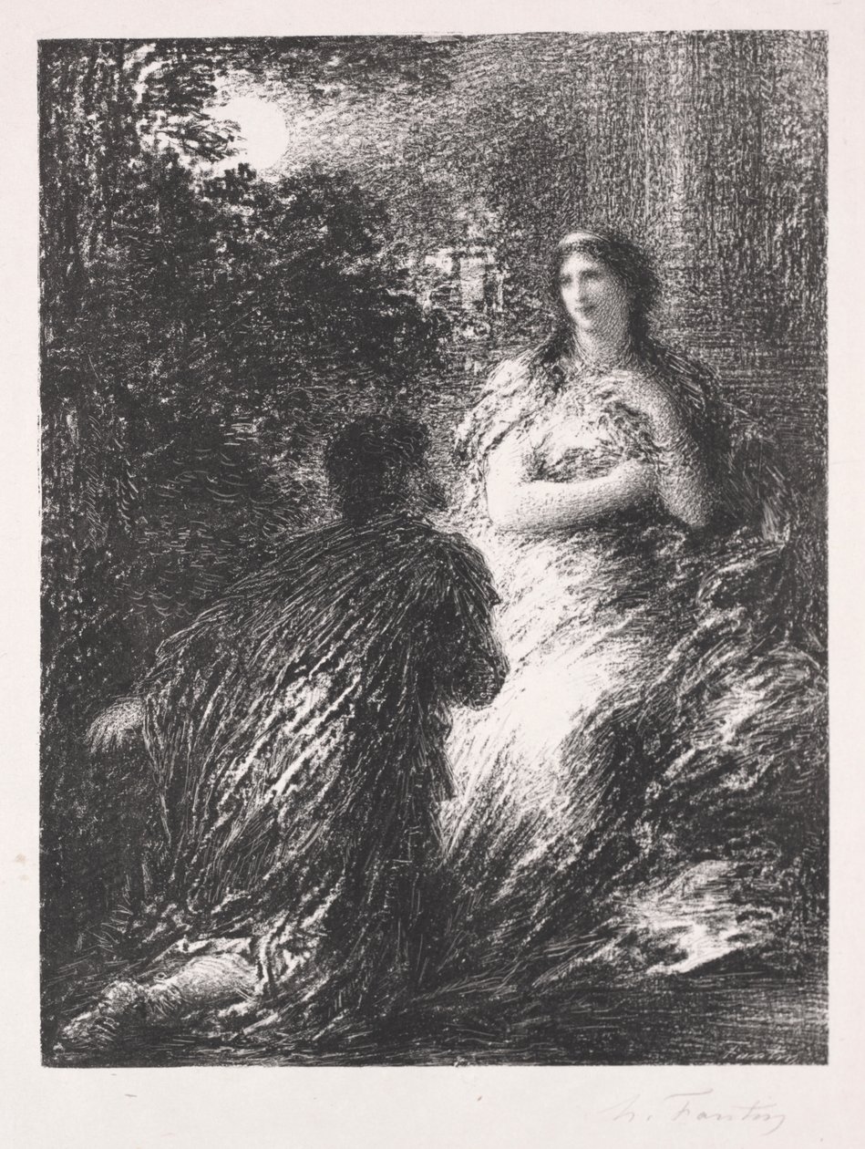 Duo des Troyens - Ignace Henri Jean Fantin Latour