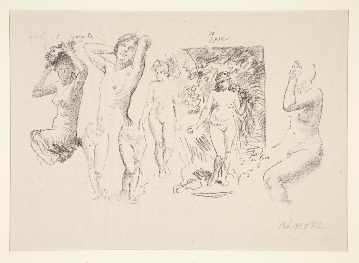 Feuille d - Ignace Henri Jean Fantin Latour
