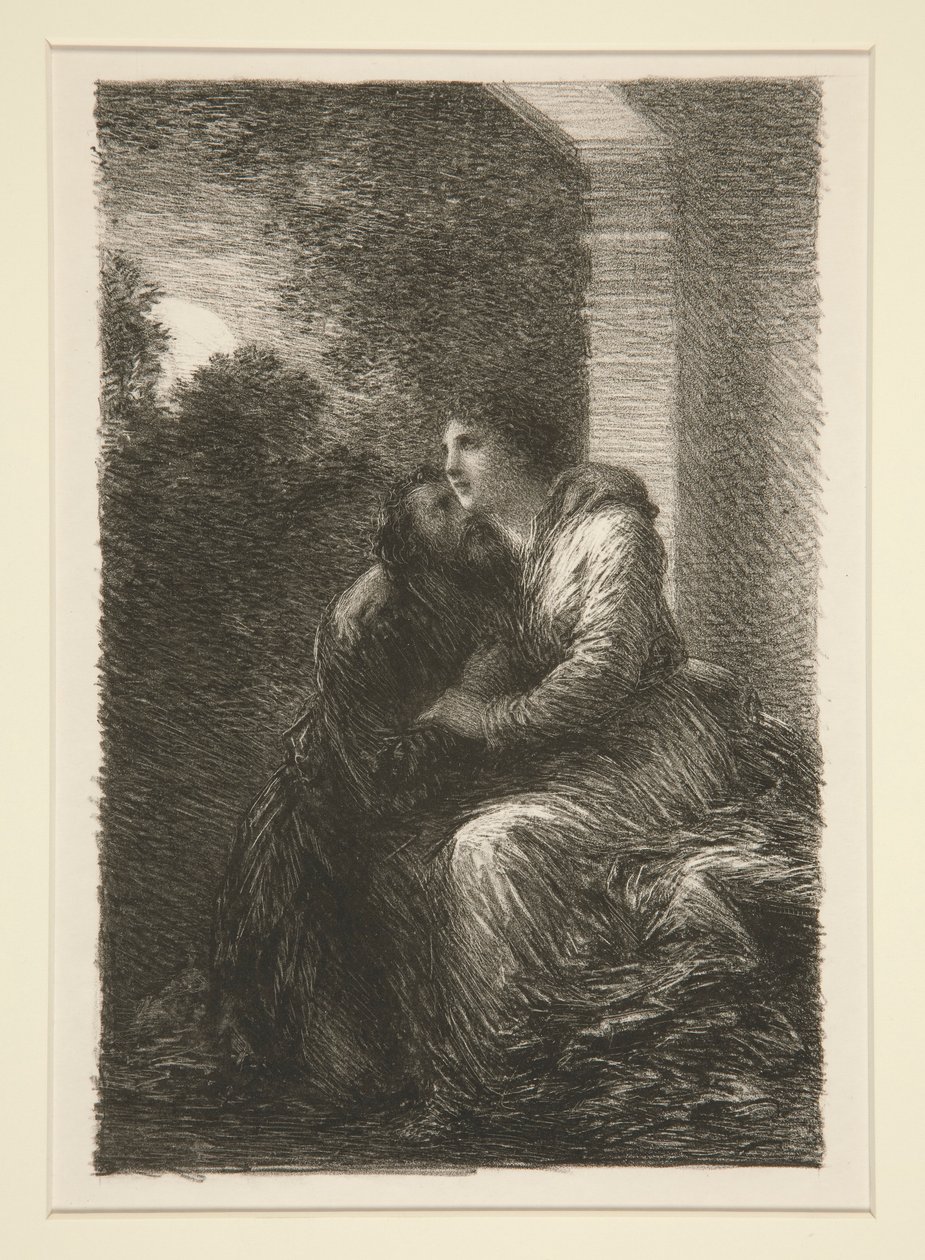 Longherin: acte III, scène d - Ignace Henri Jean Fantin Latour