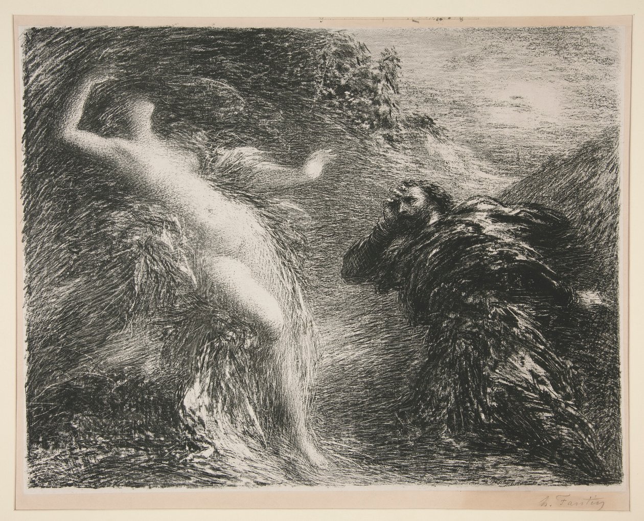 Manfred et Astaire - Ignace Henri Jean Fantin Latour