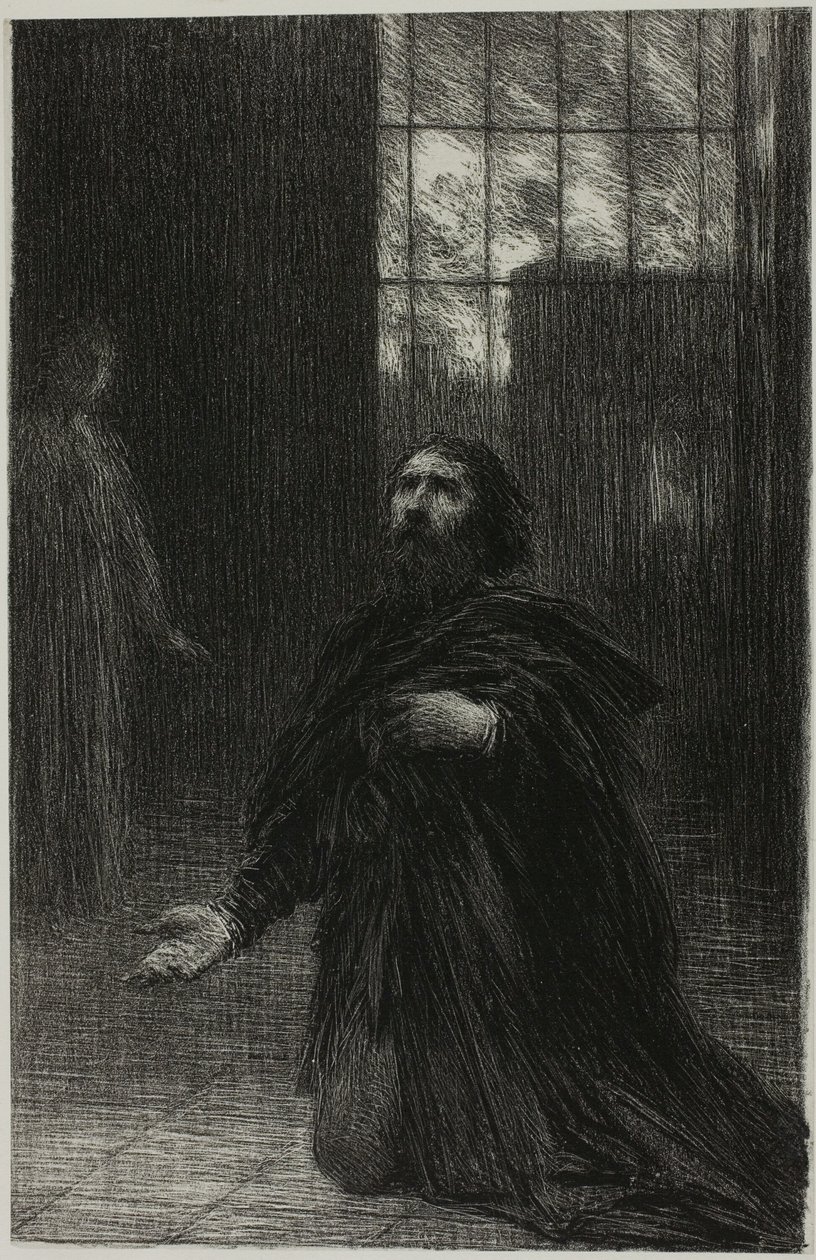 Rienzi, acte V : La prière de Rienzi - Henri Fantin Latour