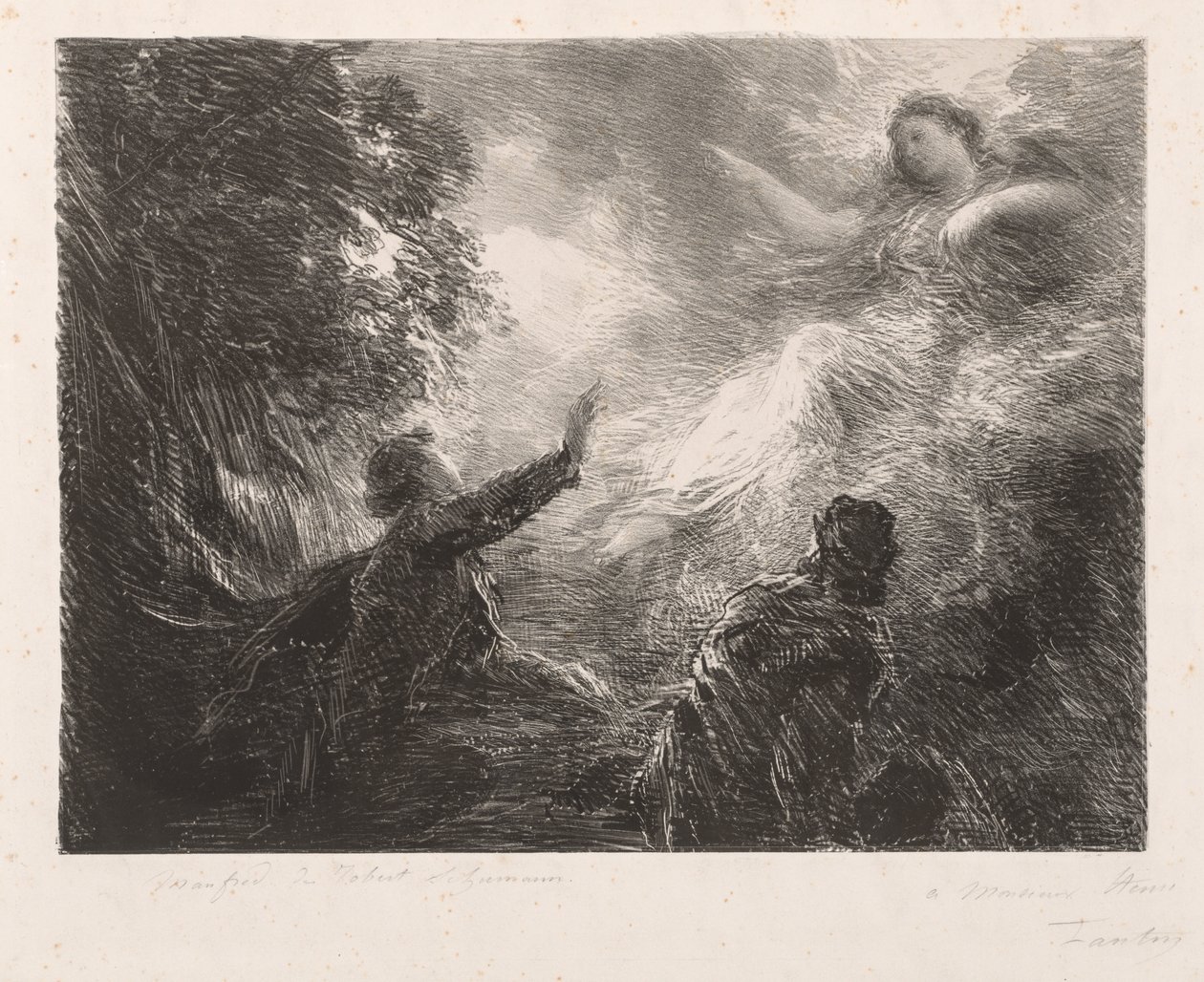 La Fée des Alpes - Ignace Henri Jean Fantin Latour