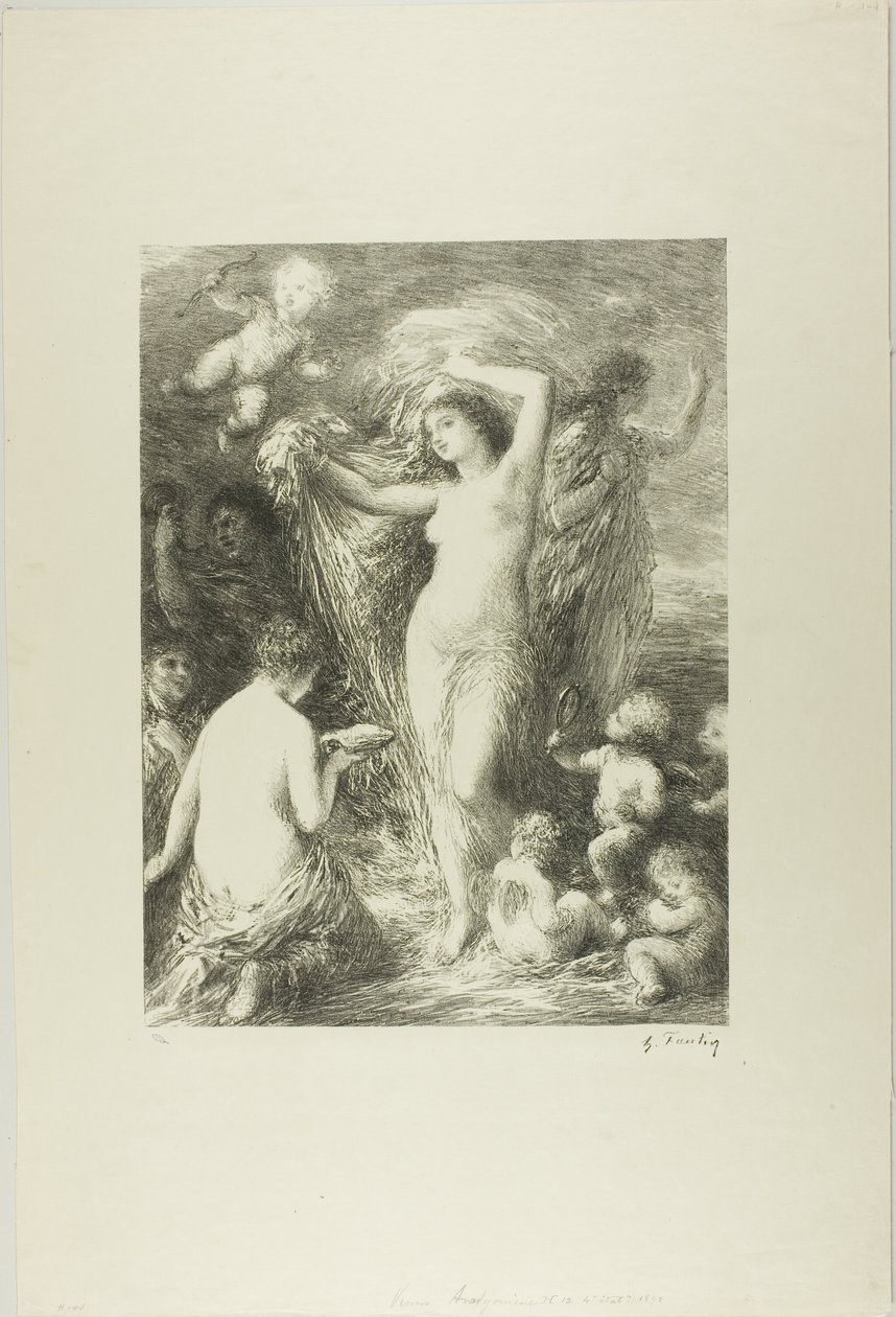 Vénus Anadyomène - Ignace Henri Jean Fantin Latour