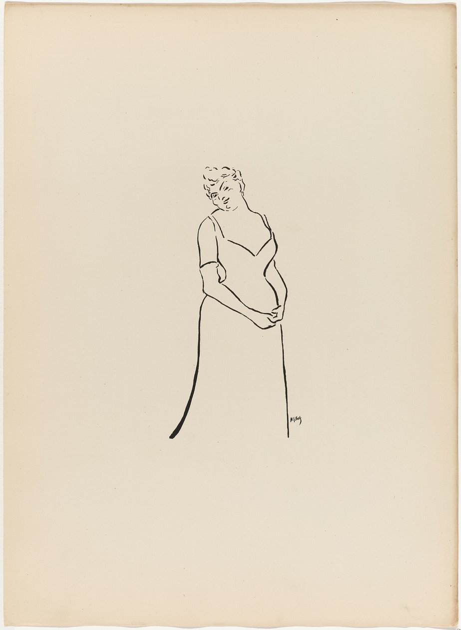Anna Thibaud, from Le Café-Concert - Henri Gabriel Ibels