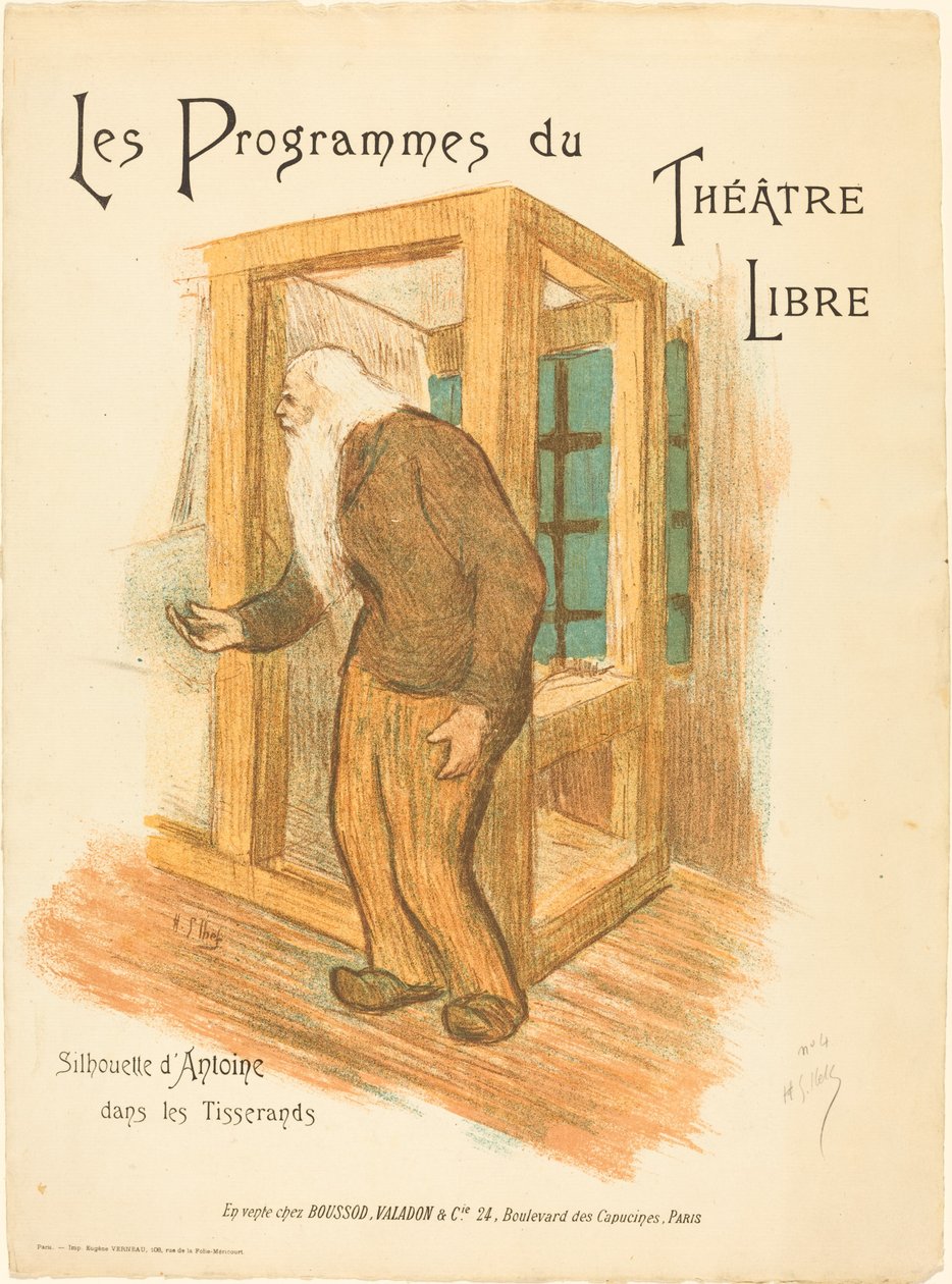 Les Programmes du Théâtre Libre - Henri Gabriel Ibels
