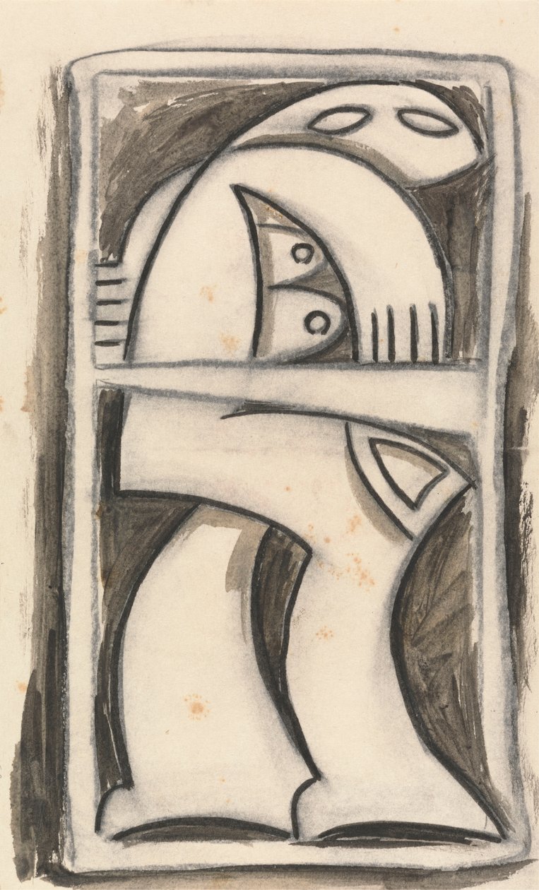 Figure Féminine Debout - Henri Gaudier Brzeska