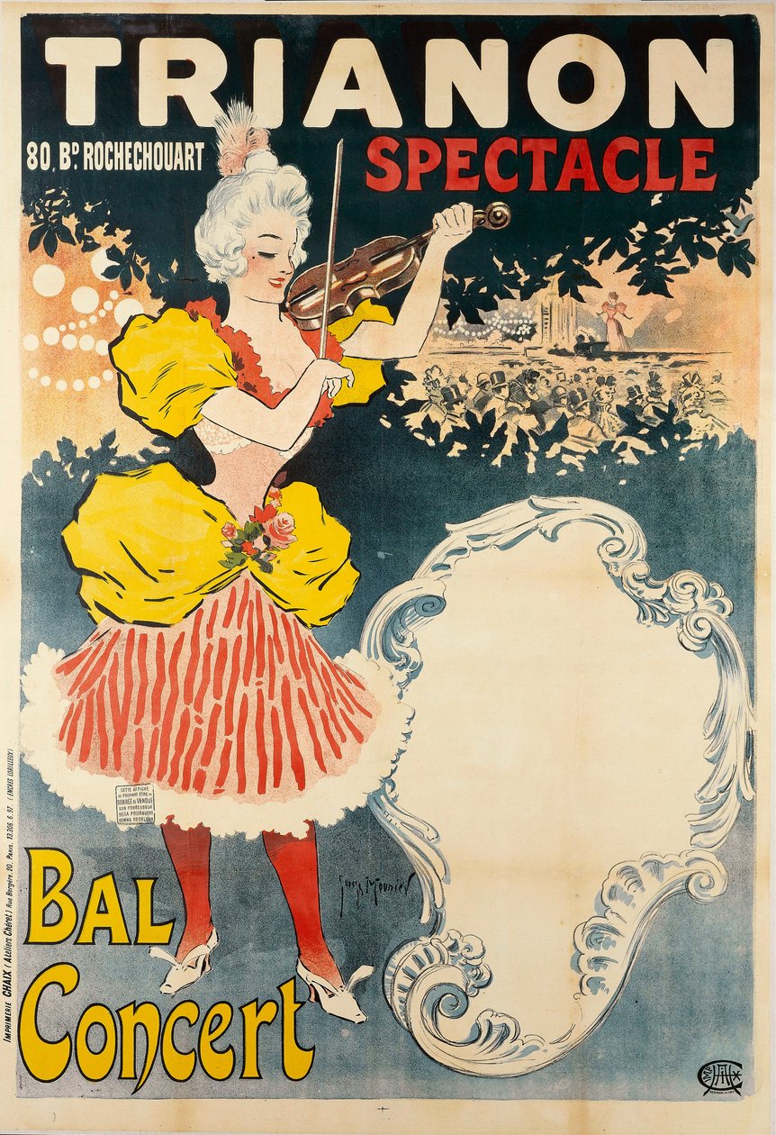 Spectacle Bal Concert du Trianon, 1897 - Henri Georges Meunier