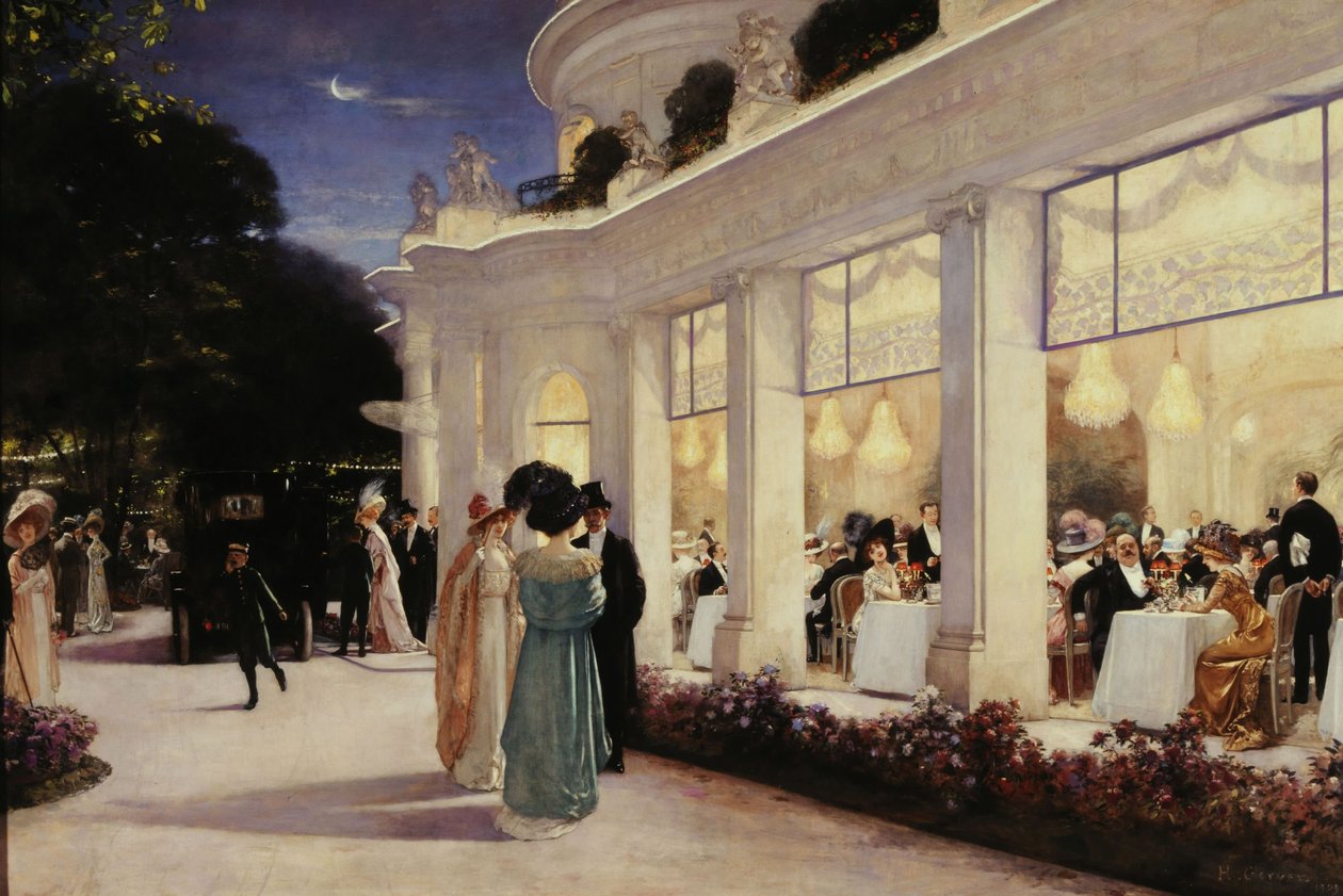 Une soirée au Pré-Catelan - Henri Gervex