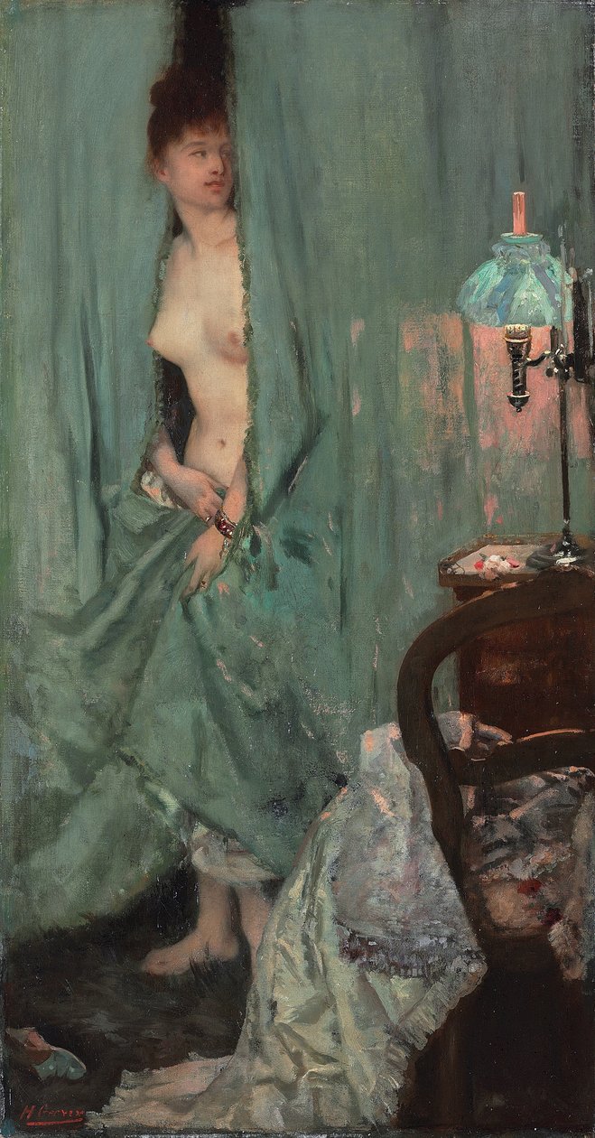 Visite imprévue, 1878 - Henri Gervex