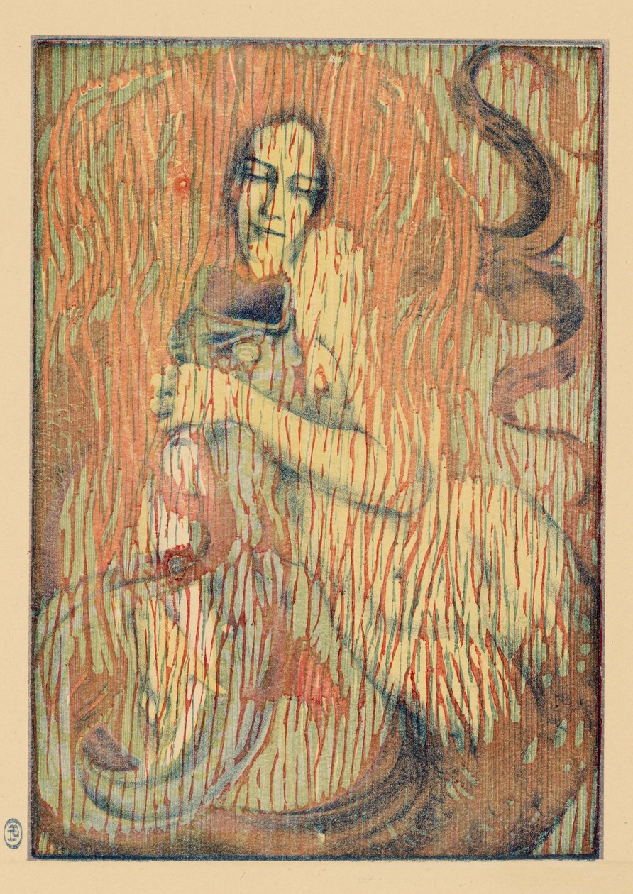 Sirène espiègle, 1897 - Henri Heran