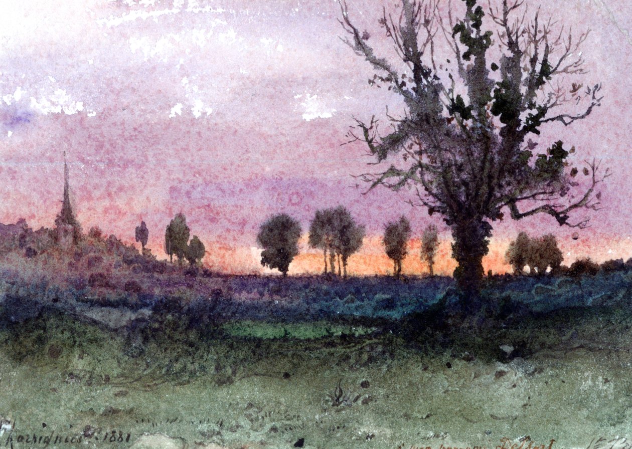 Paysage, 1881 - Henri Joseph Harpignies