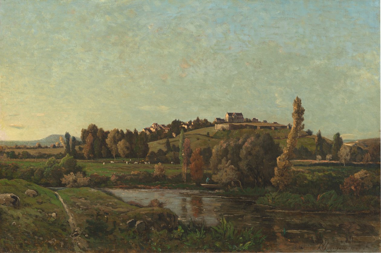 Paysage en Auvergne, 1870 - Henri Joseph Harpignies