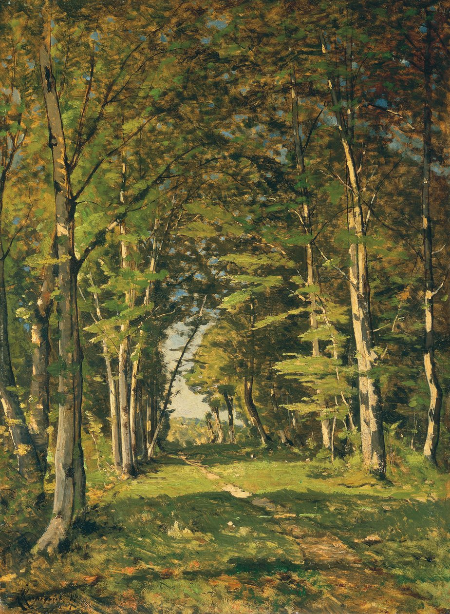 Les bois de Famars, 1887 - Henri Joseph Harpignies