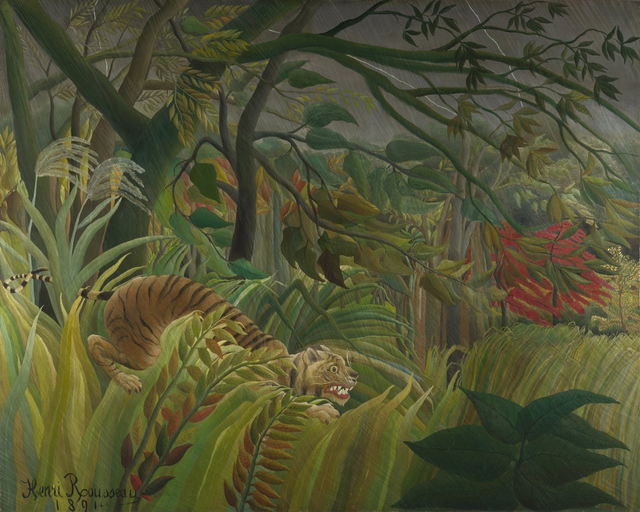 Surpris!, 1891 - Henri Julien Félix Rousseau