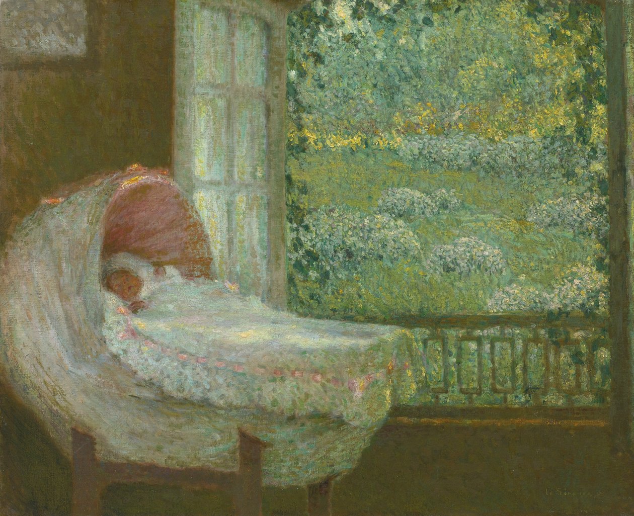 Le Berceau, 1905 - Henri Le Sidaner