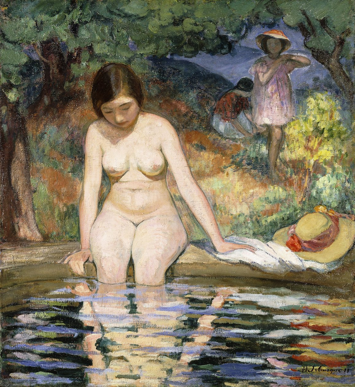 Baigneuse, 1910 - Henri Lebasque