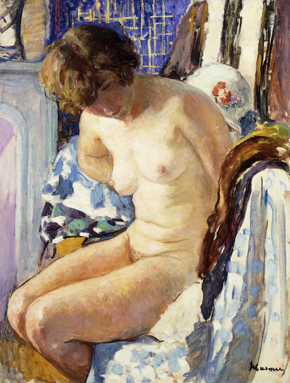 Nu assis - Henri Lebasque