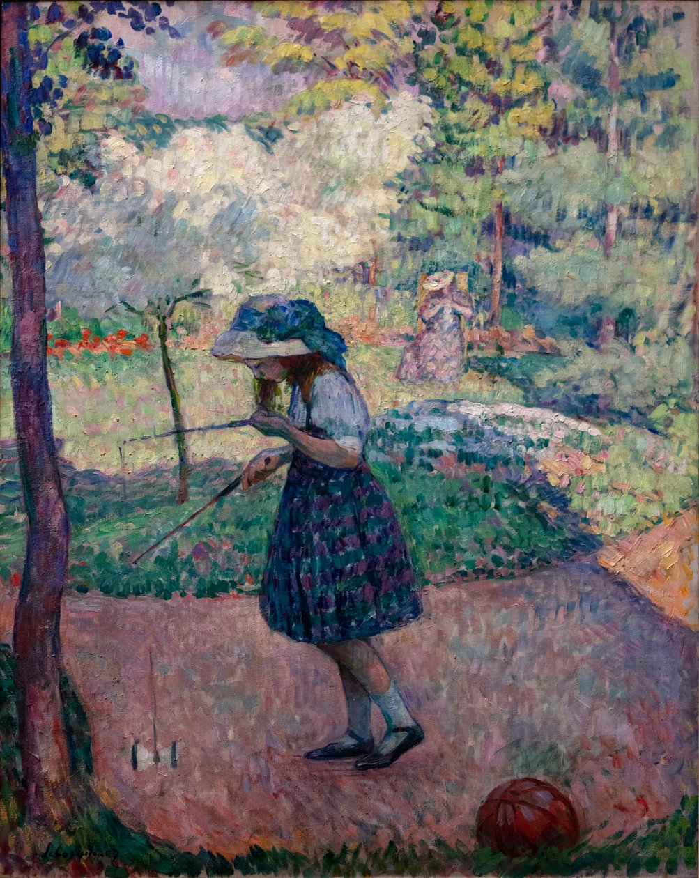 Le jeu de diabolo - Henri Lebasque