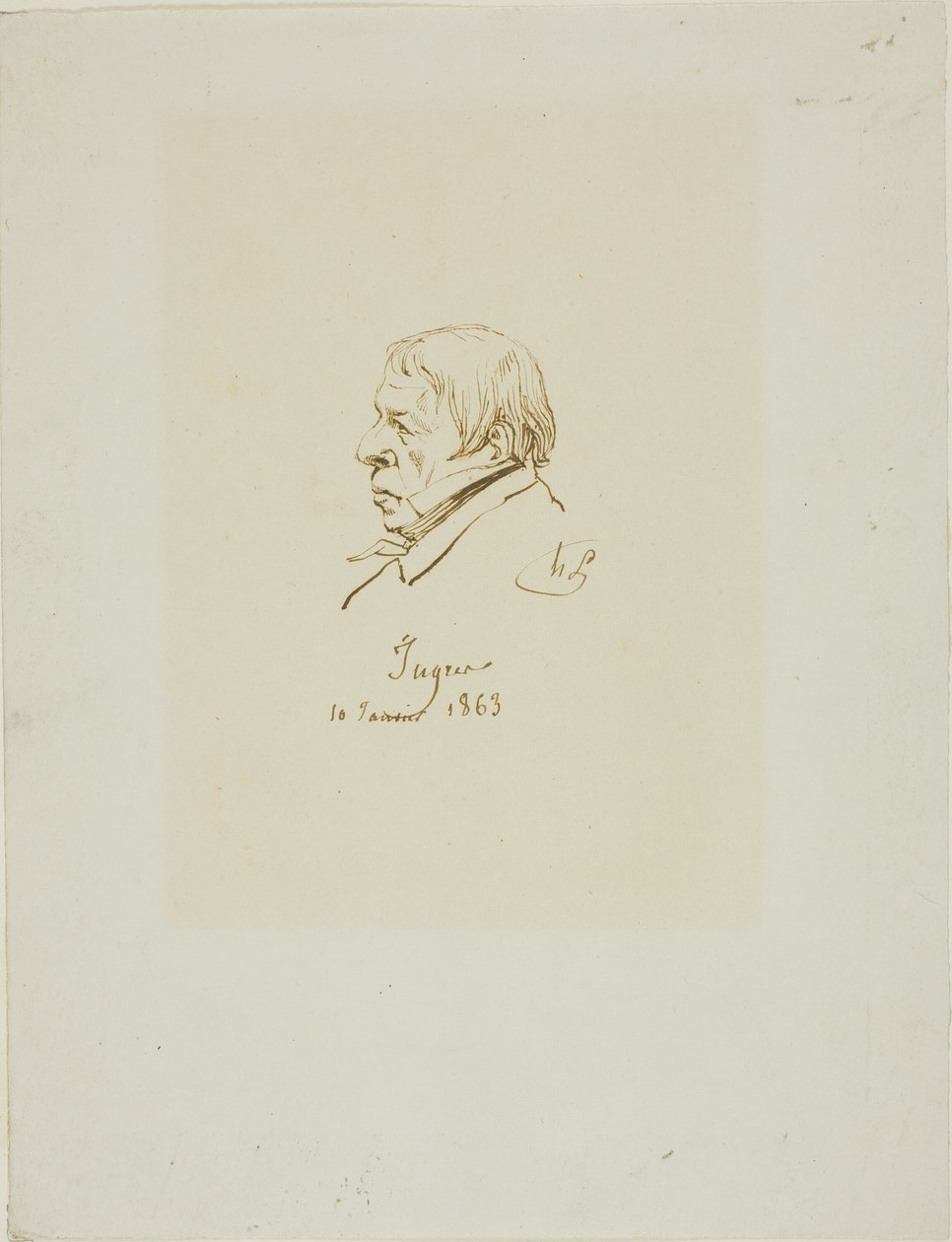 Jean Auguste Dominique Ingres - Henri Lehmann