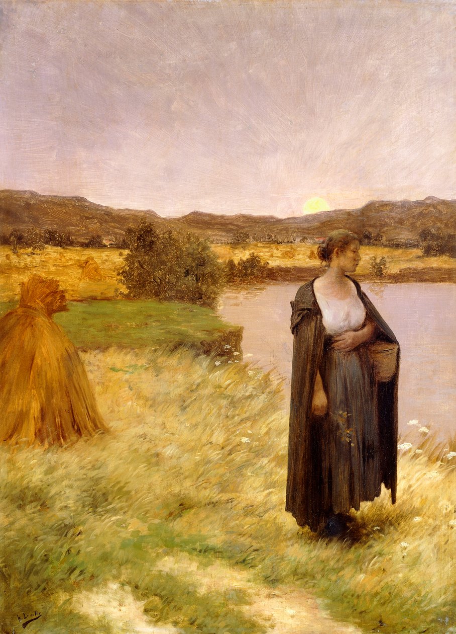 Lever de Lune - Henri Lerolle