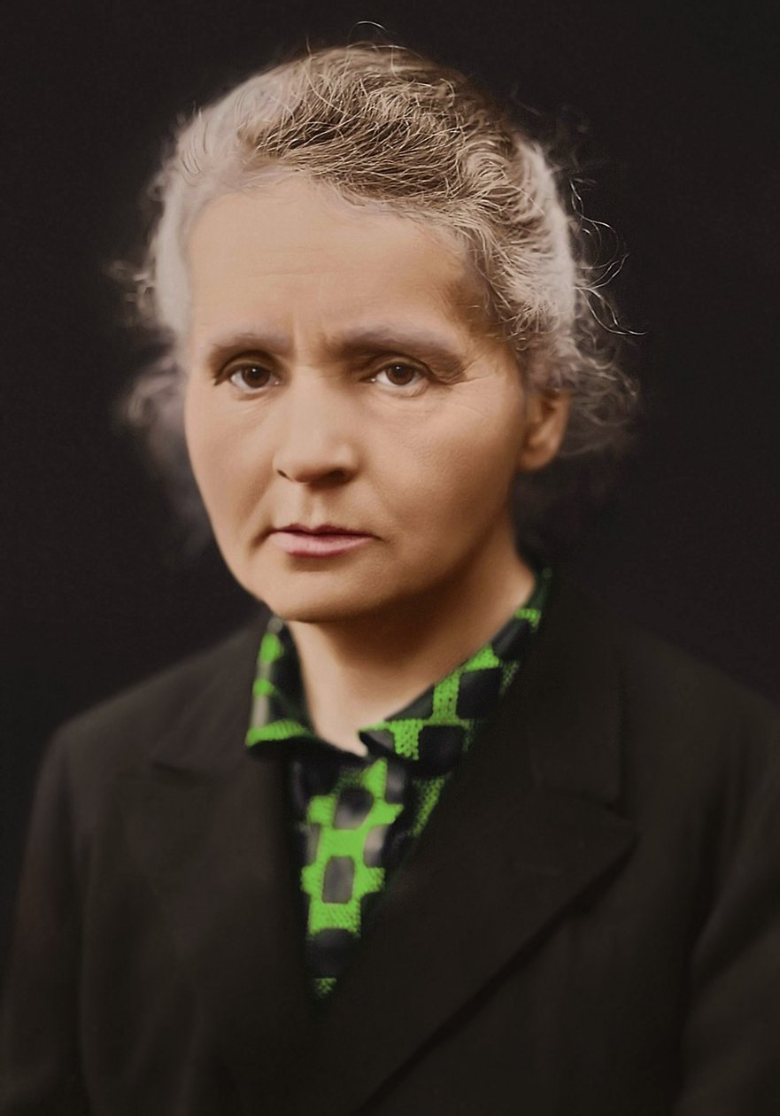 Portrait de Marie Curie vers 1920 - Henri Manuel