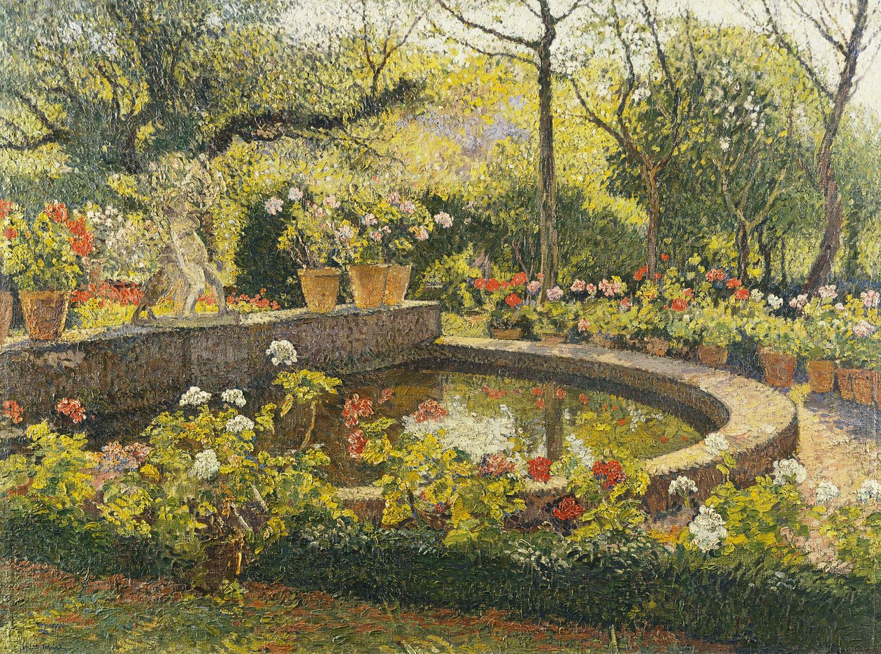 Le Bassin à Marquarol - Henri Martin