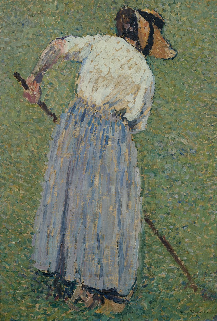 Le faucheur - Henri Martin