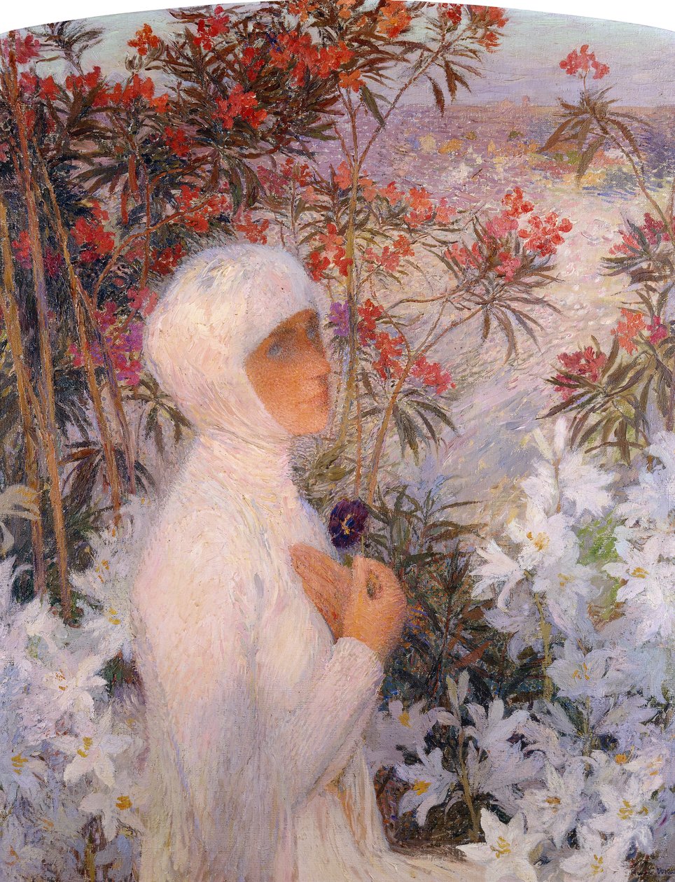 La Poétesse, vers 1890 - Henri Martin