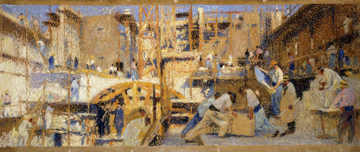 Les Travailleurs, 1914 - Henri Martin