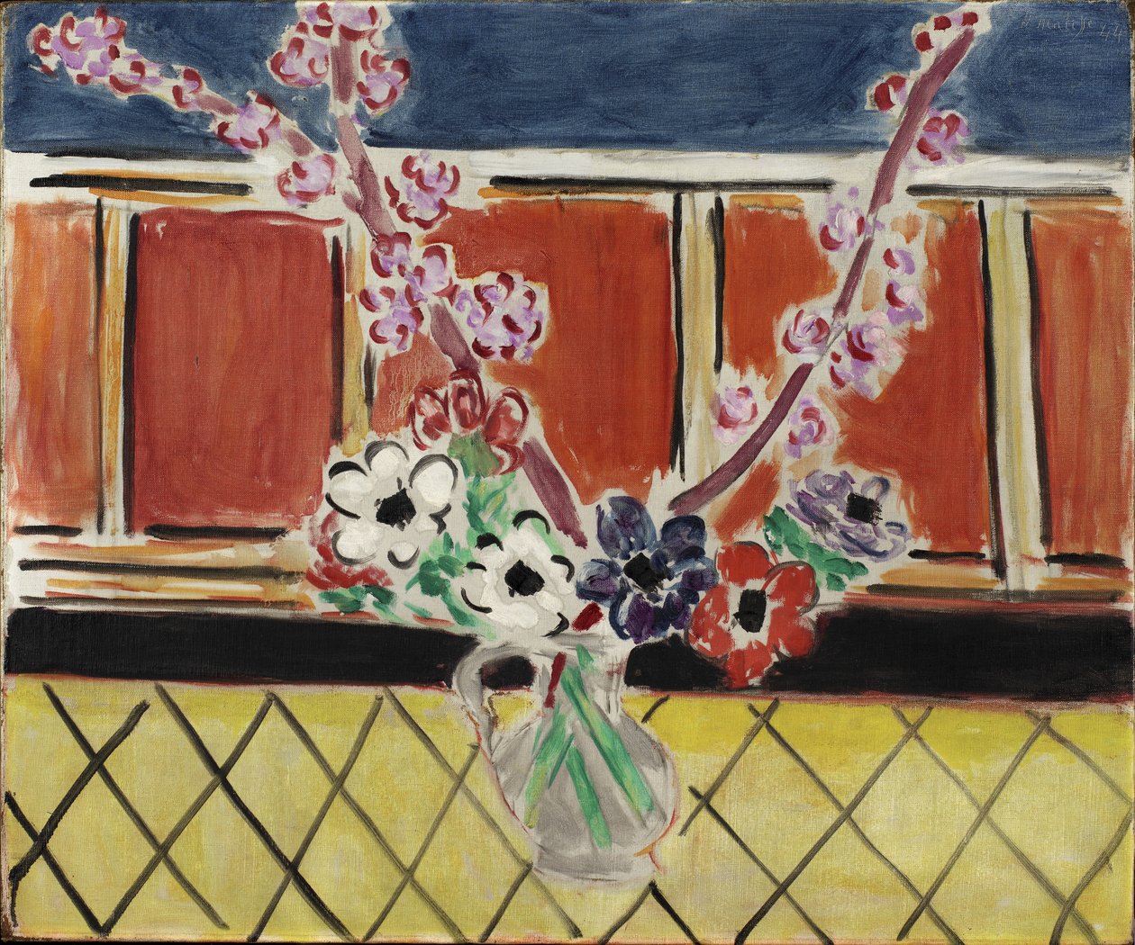 Anémones et fleurs de pêcher - Henri Matisse