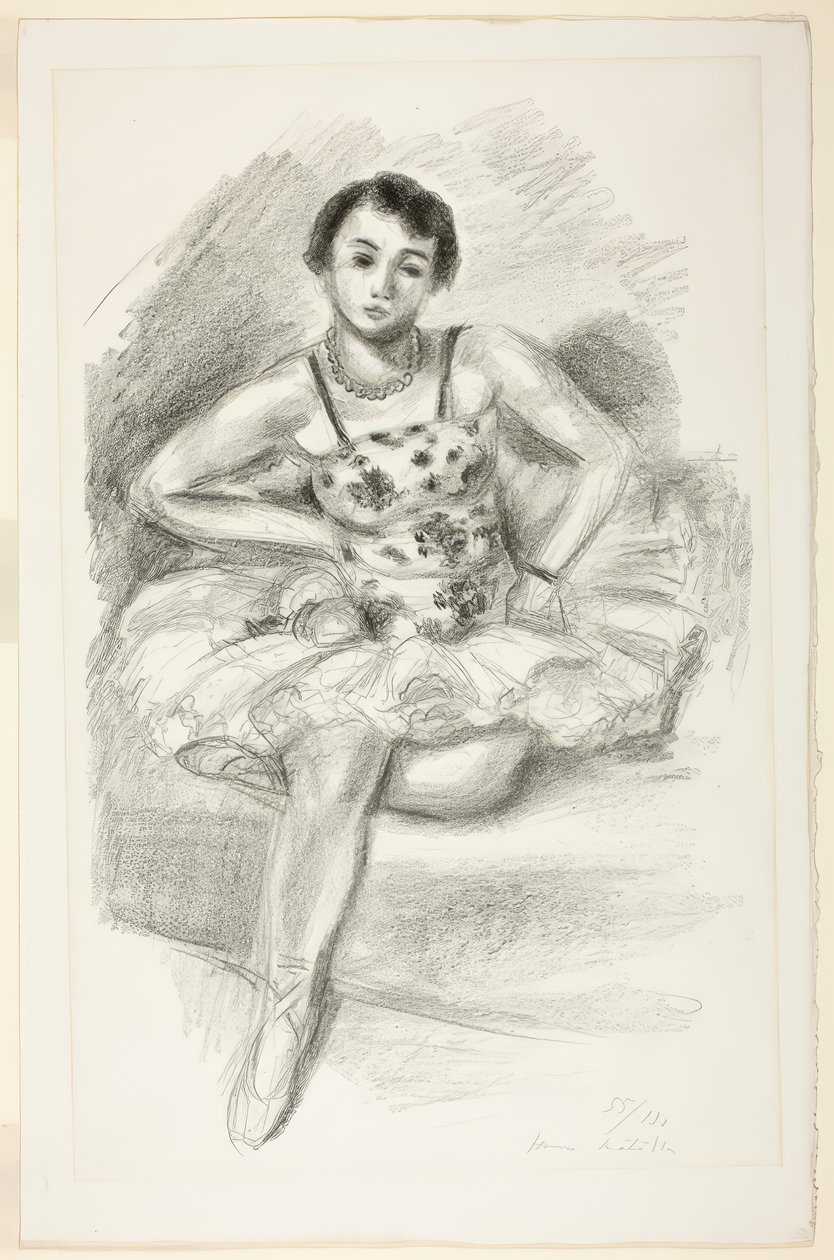 Danseuse de ballet, extrait de Ten Dancers - Henri Matisse