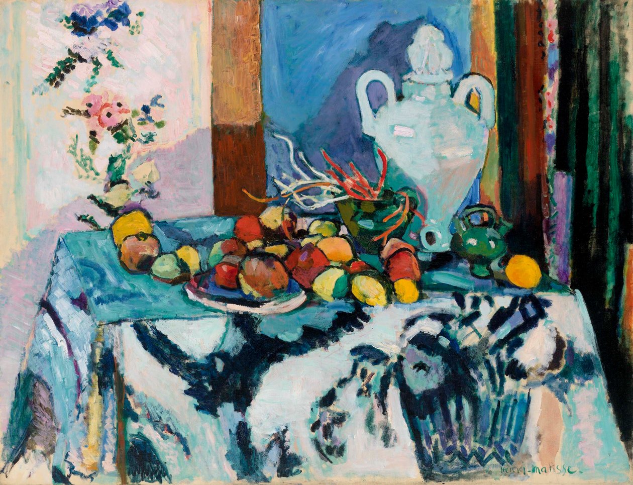 Nature morte bleue (Blue Still Life) - Henri Matisse