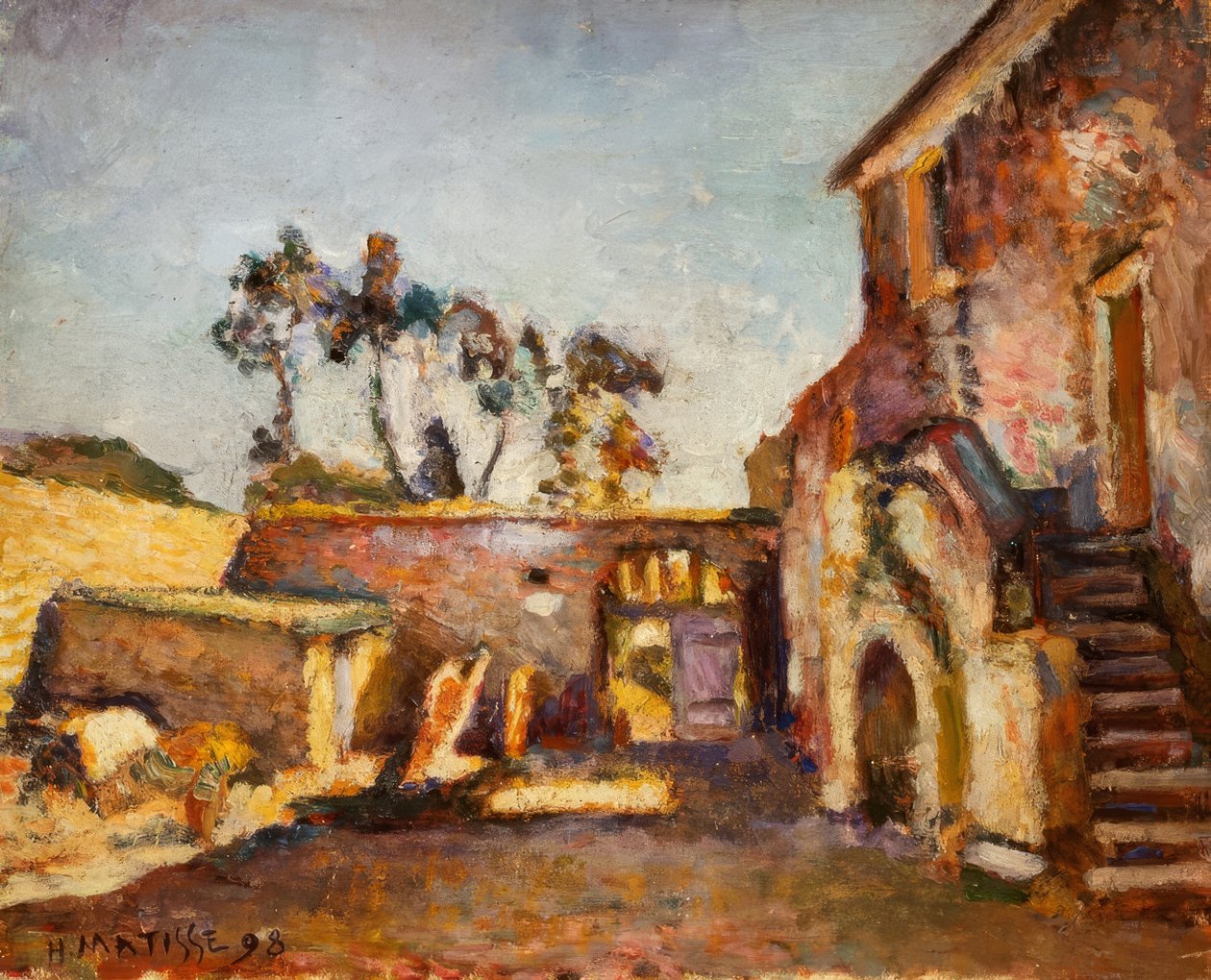Cour du moulin d