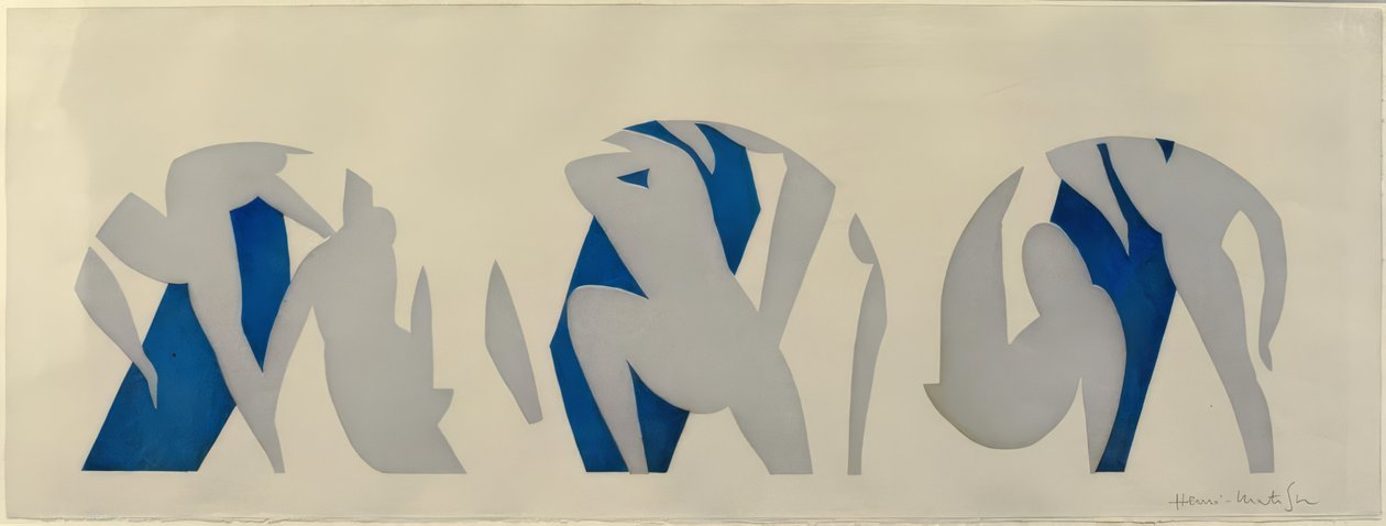 La danse, grise, bleue, blanche - Henri Matisse