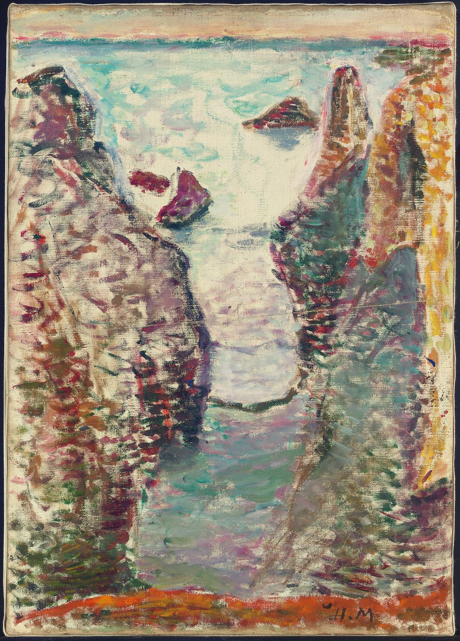 Falaises, Belle-Île - Henri Matisse