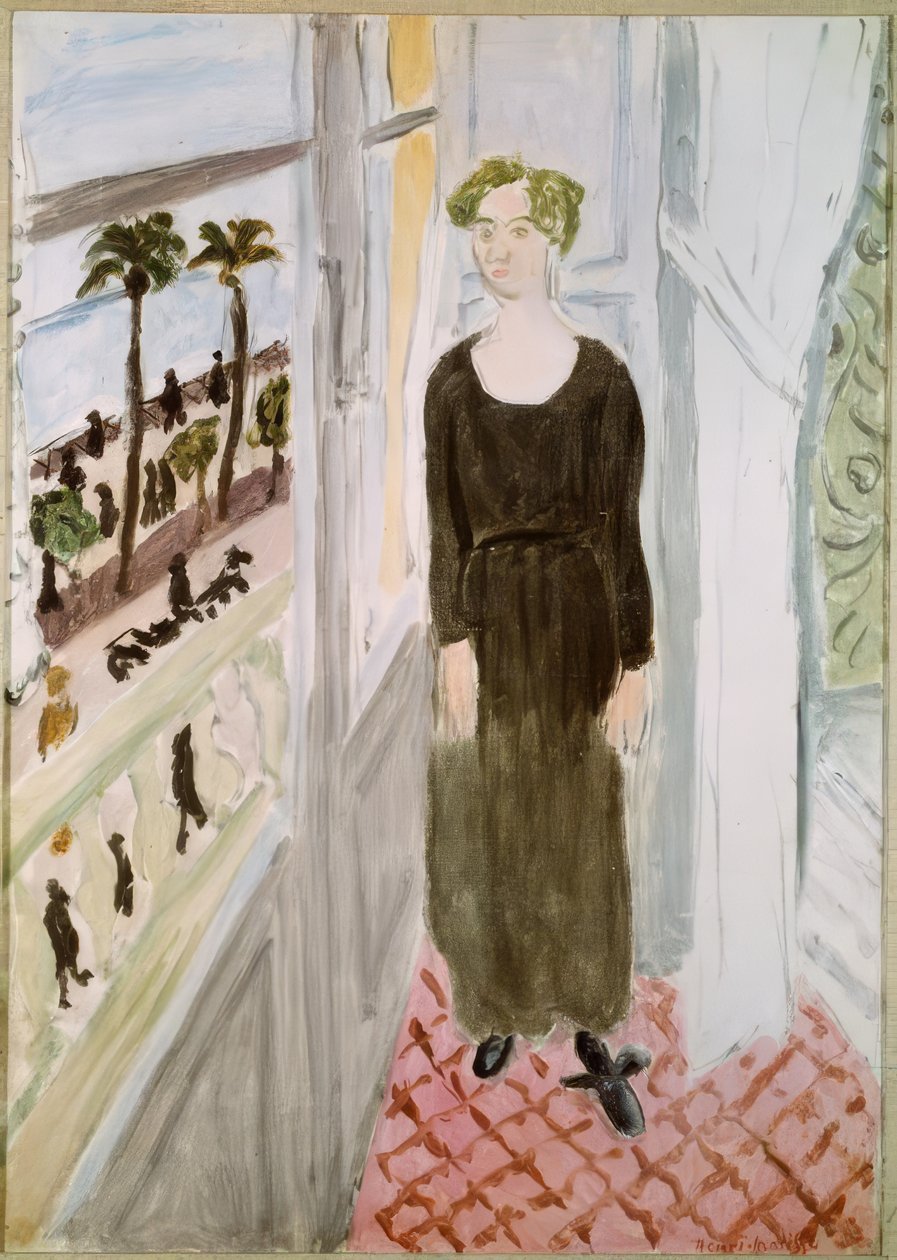 Femme à la fenêtre, Nice - Henri Matisse