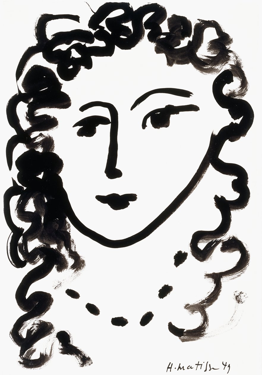 Tête de femme - Henri Matisse