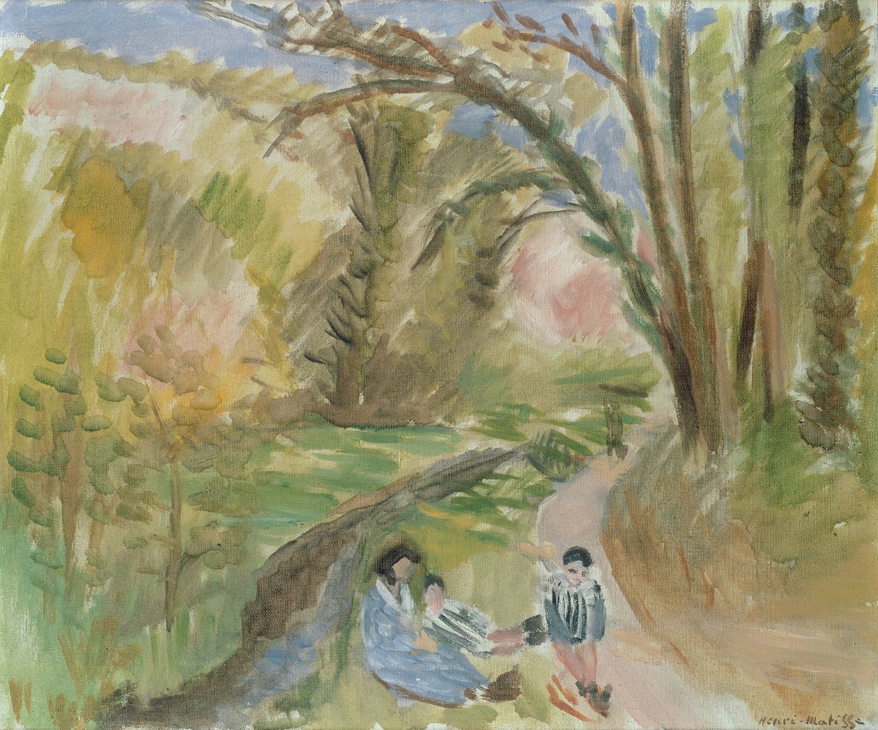 Paysage, Sud de la France (peinture) - Henri Matisse