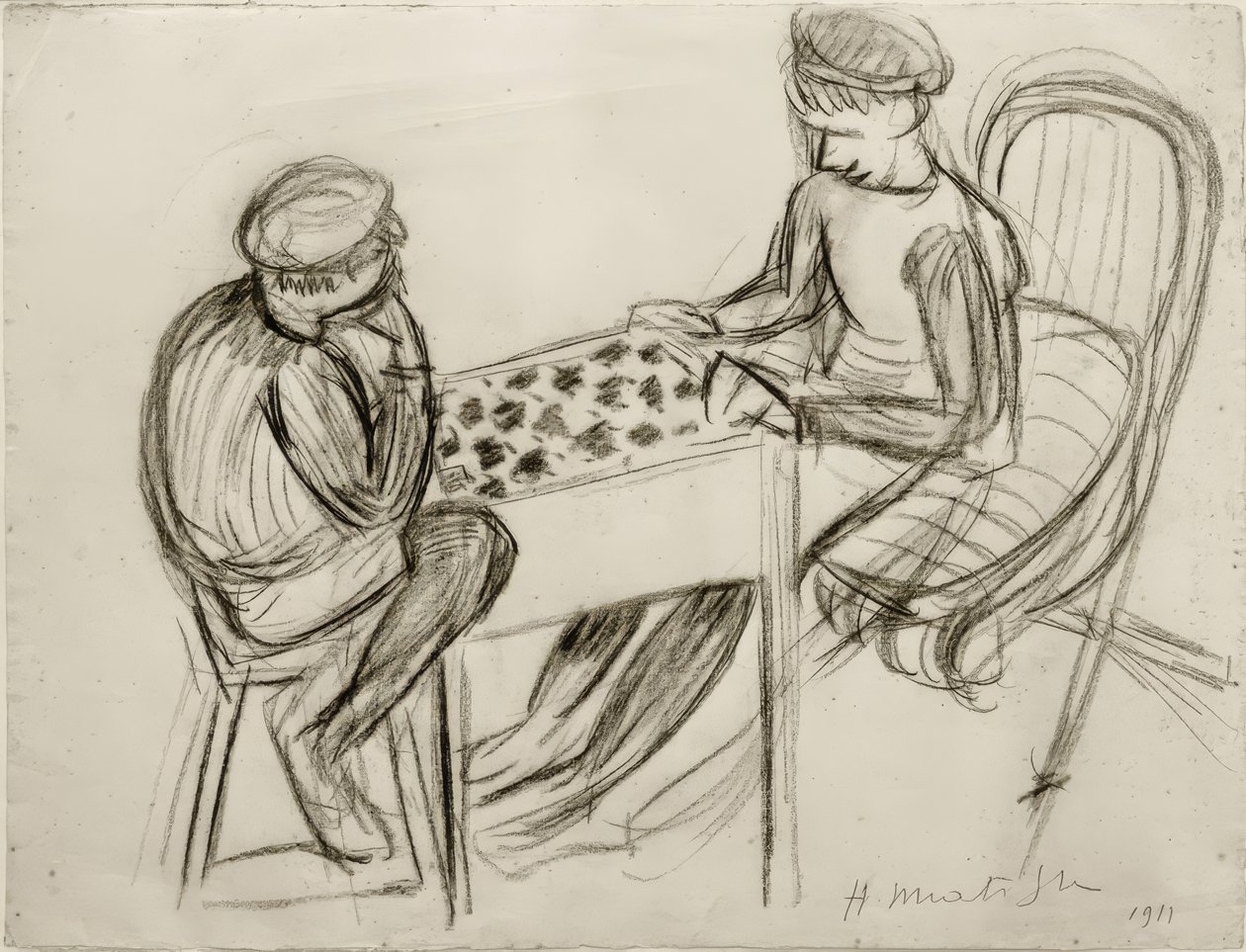 Les joueurs de dames - Henri Matisse