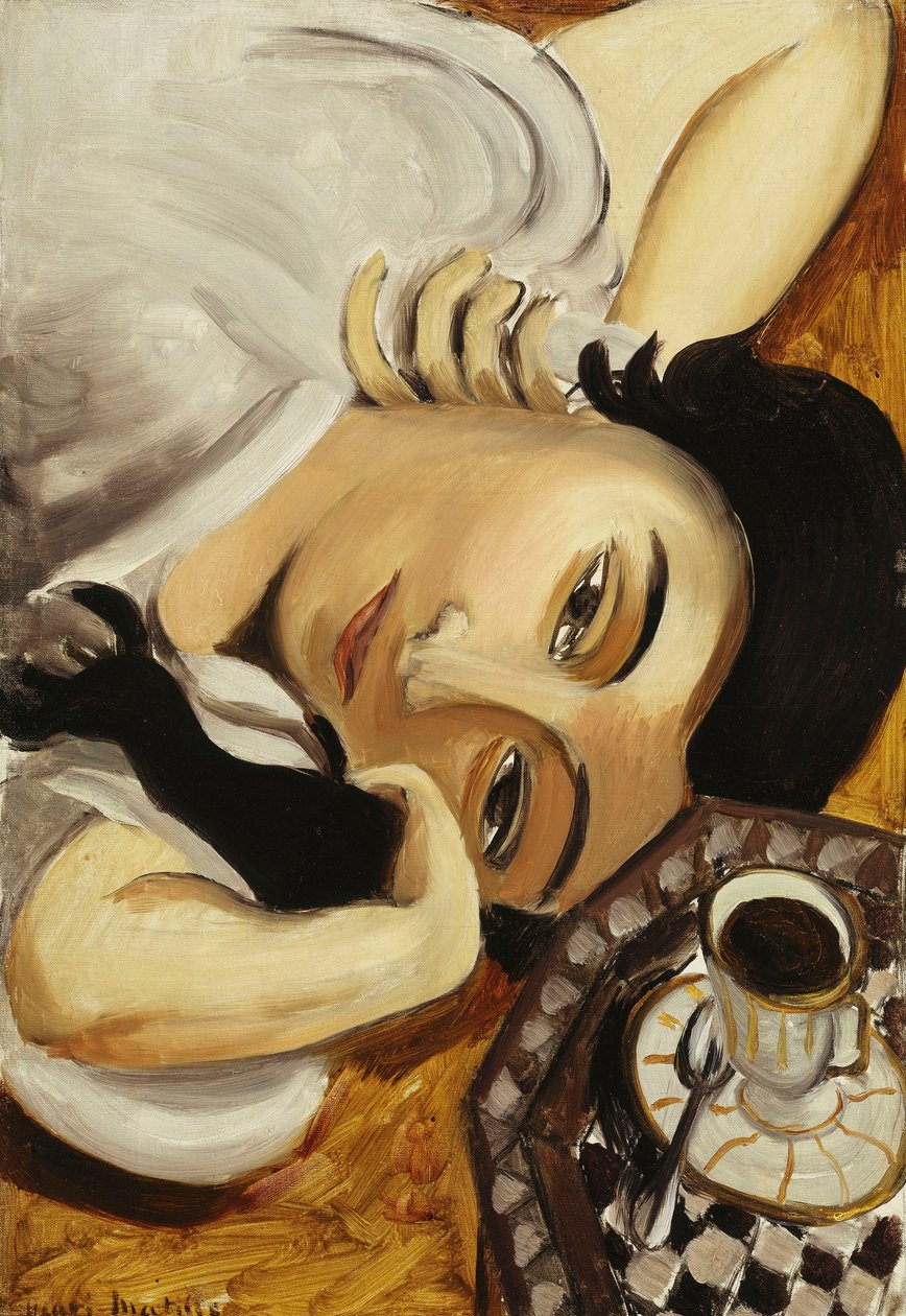 Lorette avec une tasse de café - Henri Matisse